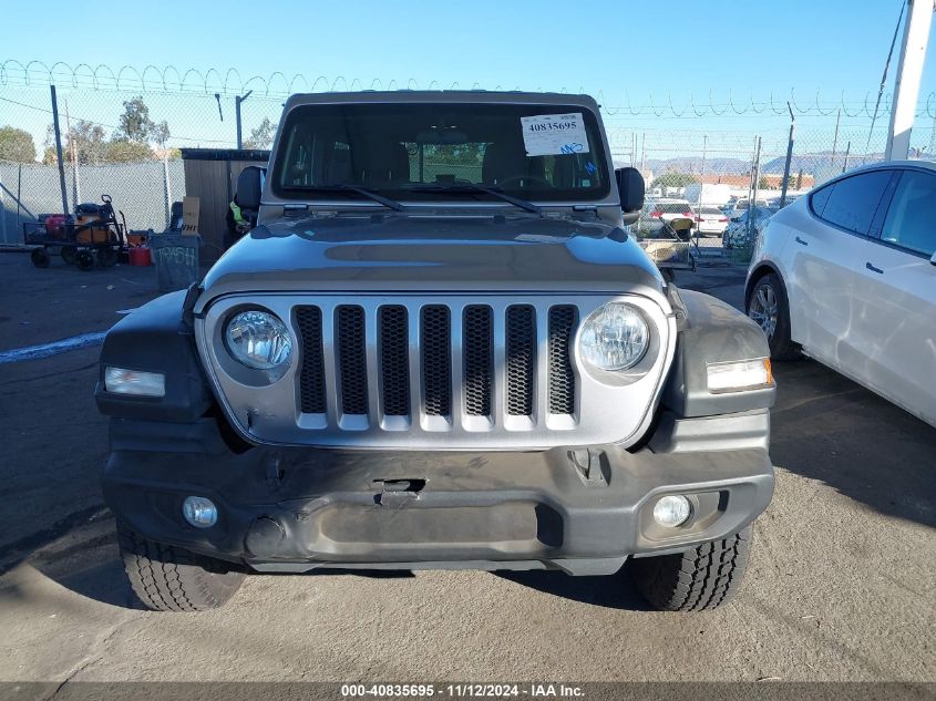 2019 Jeep Wrangler Unlimited Sport S 4X4 VIN: 1C4HJXDN1KW569826 Lot: 40835695