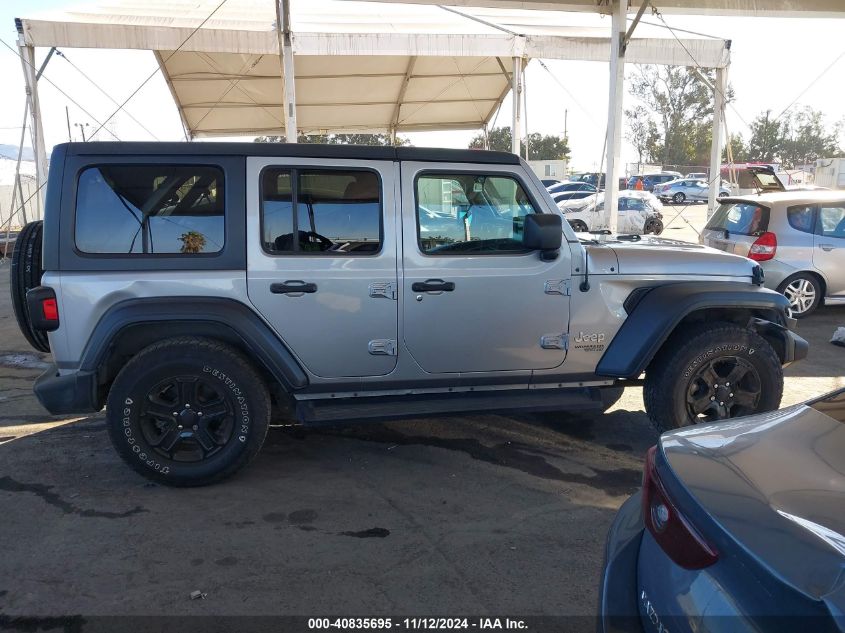 2019 Jeep Wrangler Unlimited Sport S 4X4 VIN: 1C4HJXDN1KW569826 Lot: 40835695