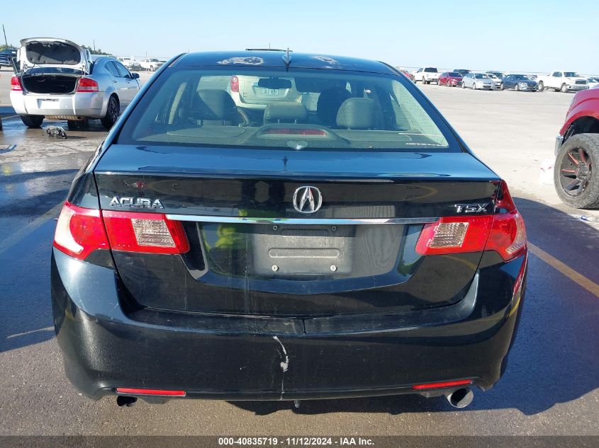 2011 Acura Tsx 2.4 VIN: JH4CU2F64BC002598 Lot: 40835719