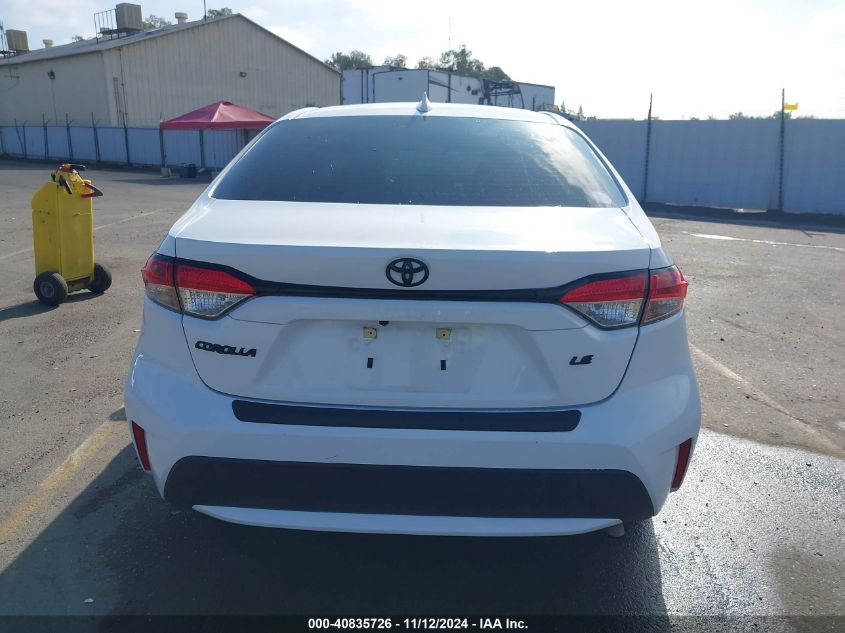 2022 Toyota Corolla Le VIN: 5YFEPMAE1NP292919 Lot: 40835726