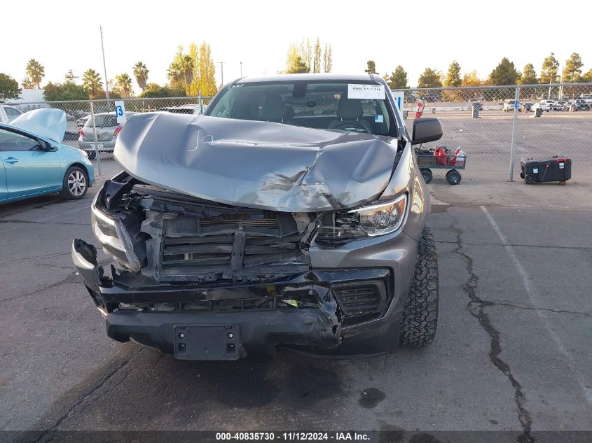 2021 Chevrolet Colorado 4Wd Long Box Wt VIN: 1GCHTBEN2M1101437 Lot: 40835730