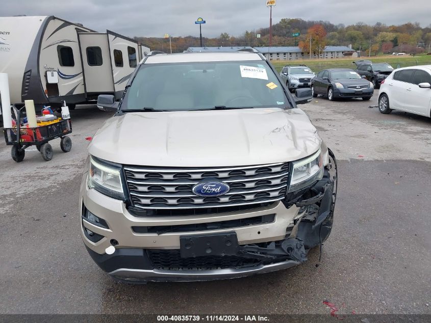 2017 Ford Explorer Xlt VIN: 1FM5K8D86HGA99193 Lot: 40835739