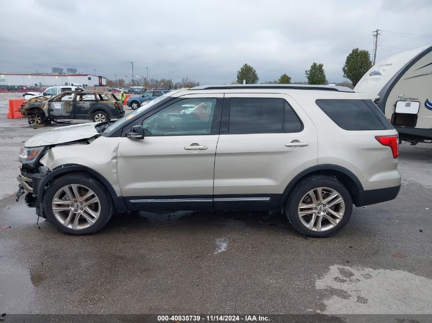 2017 Ford Explorer Xlt VIN: 1FM5K8D86HGA99193 Lot: 40835739