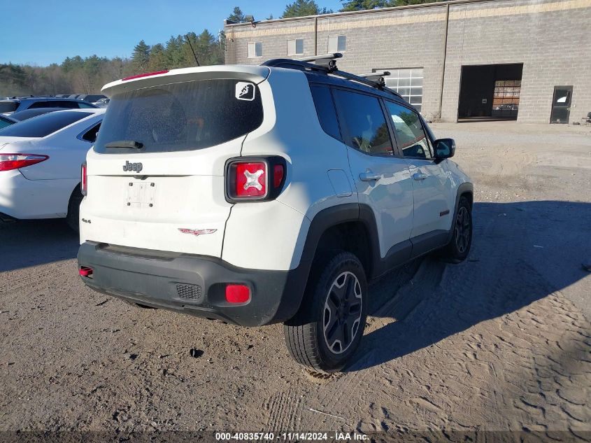 VIN ZACCJBCT5GPD64740 2016 Jeep Renegade, Trailhawk no.4