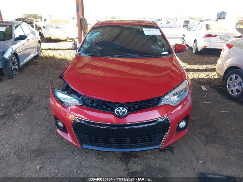 2014 Toyota Corolla S Plus VIN: 5YFBURHE0EP051710 Lot: 40835764