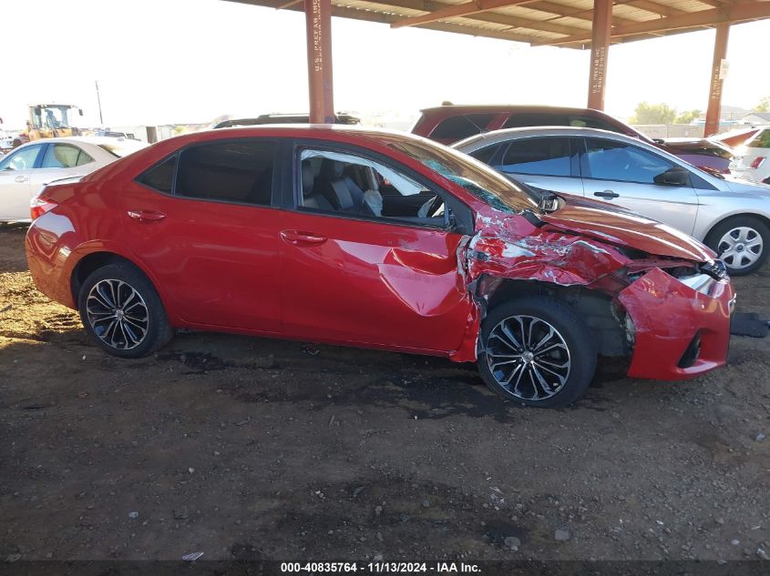 2014 Toyota Corolla S Plus VIN: 5YFBURHE0EP051710 Lot: 40835764