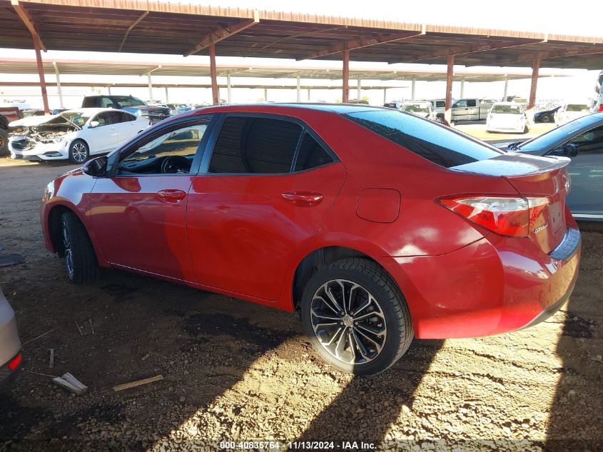 2014 Toyota Corolla S Plus VIN: 5YFBURHE0EP051710 Lot: 40835764