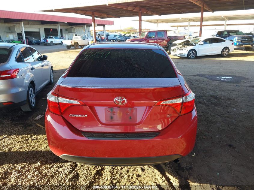 2014 Toyota Corolla S Plus VIN: 5YFBURHE0EP051710 Lot: 40835764