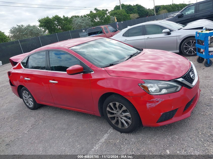 2018 NISSAN SENTRA VIN: 3N1AB7APXJL627427