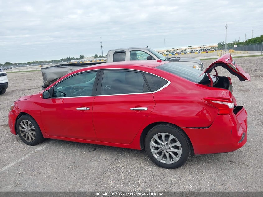2018 NISSAN SENTRA VIN: 3N1AB7APXJL627427