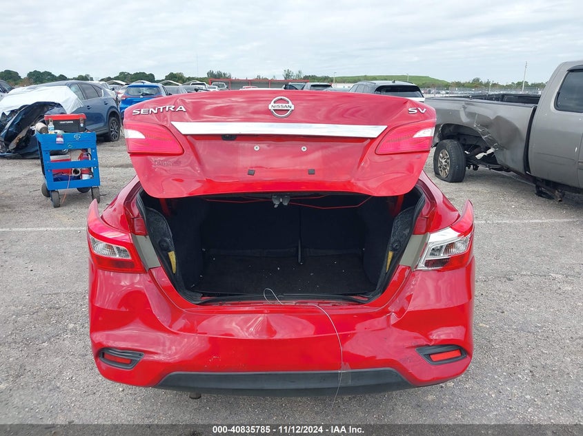 2018 NISSAN SENTRA VIN: 3N1AB7APXJL627427
