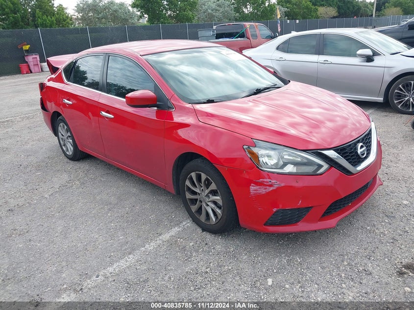 2018 NISSAN SENTRA VIN: 3N1AB7APXJL627427