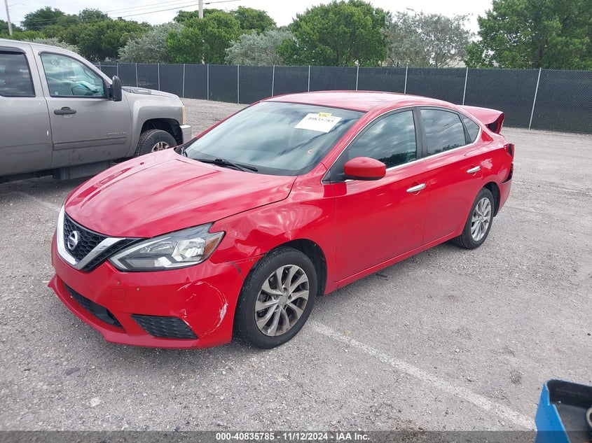 2018 NISSAN SENTRA VIN: 3N1AB7APXJL627427