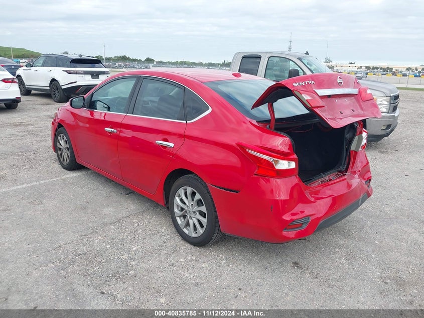 2018 NISSAN SENTRA VIN: 3N1AB7APXJL627427