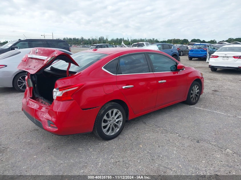 2018 NISSAN SENTRA VIN: 3N1AB7APXJL627427