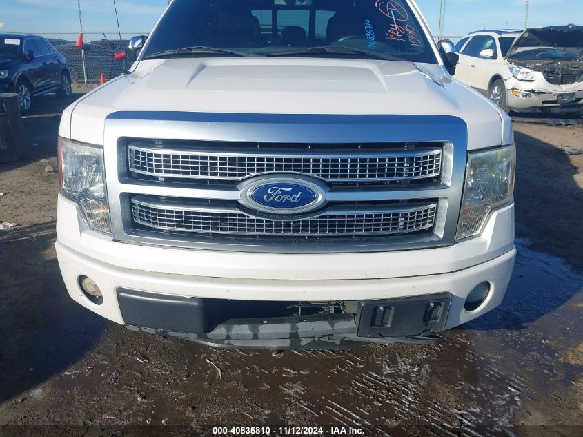 2011 Ford F-150 Platinum VIN: 1FTFW1CT7BFC04752 Lot: 41745272