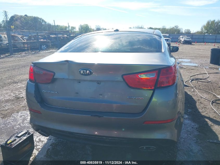 2014 Kia Optima Ex VIN: 5XXGN4A72EG323720 Lot: 40835819