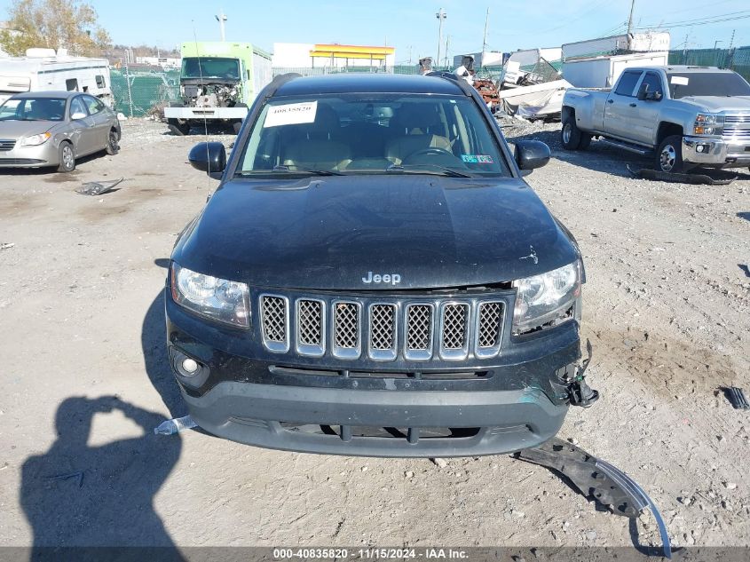 2016 Jeep Compass Latitude VIN: 1C4NJDEB6GD757993 Lot: 40835820