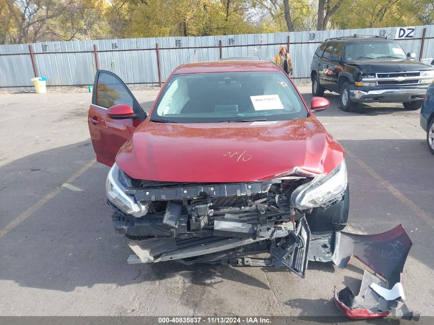 2021 Nissan Sentra Sv Xtronic Cvt VIN: 3N1AB8CV1M2Y44503 Lot: 40835837