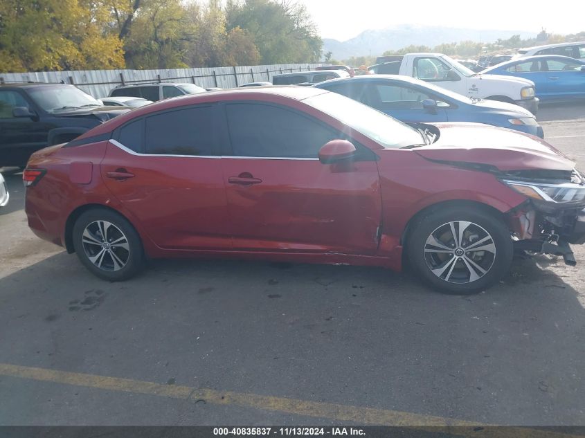 2021 Nissan Sentra Sv Xtronic Cvt VIN: 3N1AB8CV1M2Y44503 Lot: 40835837