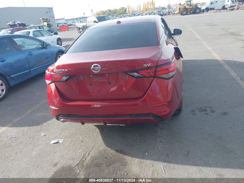 2021 Nissan Sentra Sv Xtronic Cvt VIN: 3N1AB8CV1M2Y44503 Lot: 40835837