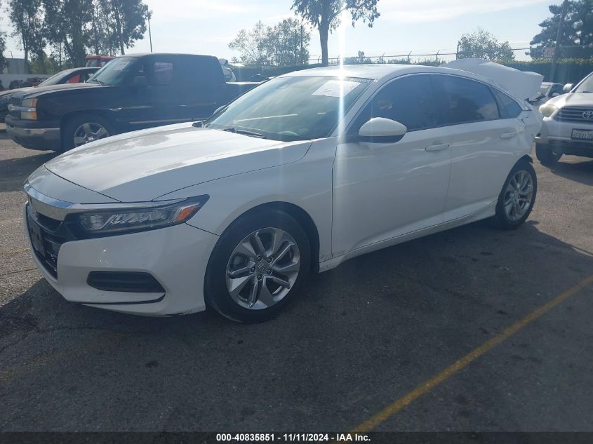 2018 HONDA ACCORD VIN: 1HGCV1F17JA260252