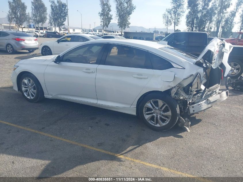 2018 HONDA ACCORD VIN: 1HGCV1F17JA260252