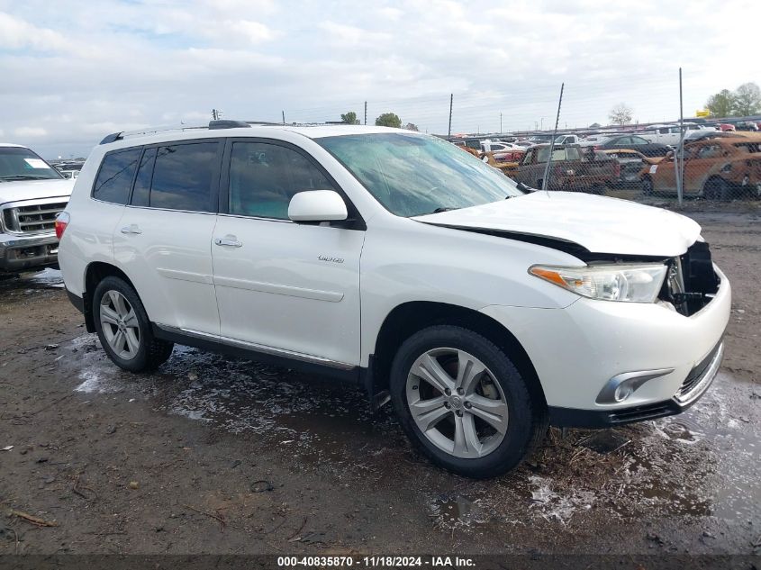 2012 Toyota Highlander Limited V6 VIN: 5TDDK3EH3CS170558 Lot: 40835870