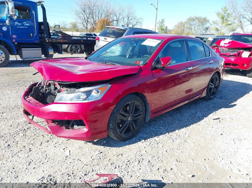 2016 Honda Accord Sport VIN: 1HGCR2F56GA025427 Lot: 40835900