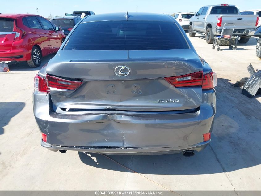 2014 Lexus Is 250 VIN: JTHBF1D27E5027455 Lot: 40835918