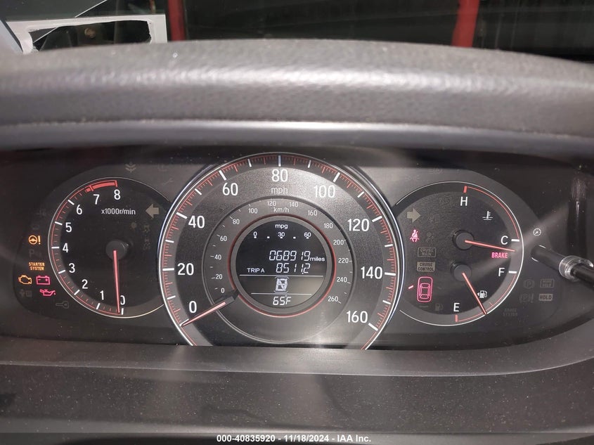 2016 HONDA ACCORD EX-L V-6 - 1HGCT2B85GA007230