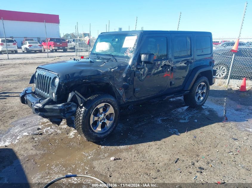 VIN 1C4HJWDGXGL311552 2016 Jeep Wrangler, Unlimited... no.2