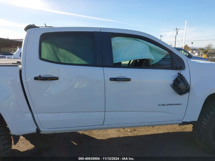 2021 Chevrolet Colorado 4Wd Short Box Z71 VIN: 1GCGTDEN6M1193112 Lot: 40835954