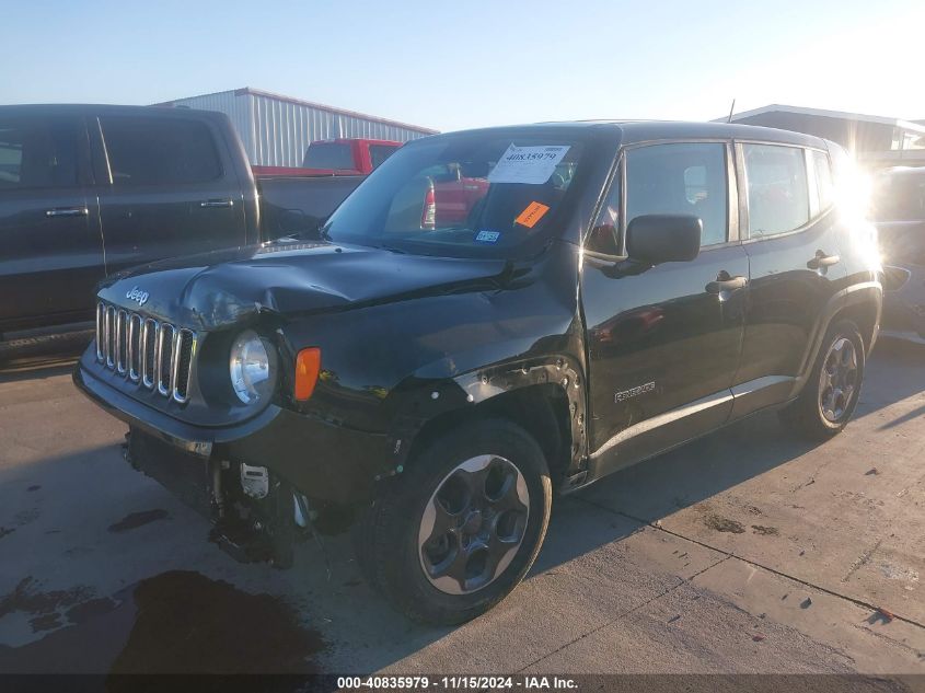 2015 Jeep Renegade Sport VIN: ZACCJAAT3FPB20239 Lot: 40835979