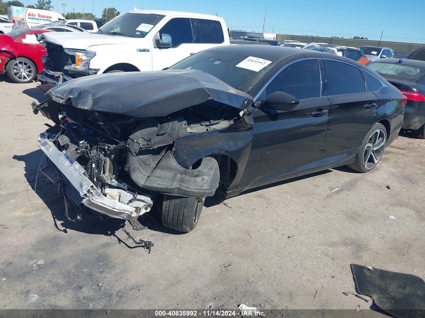 VIN 1HGCV1F32NA085805 2022 HONDA ACCORD SPORT