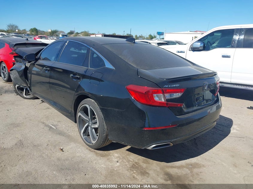 VIN 1HGCV1F32NA085805 2022 HONDA ACCORD SPORT