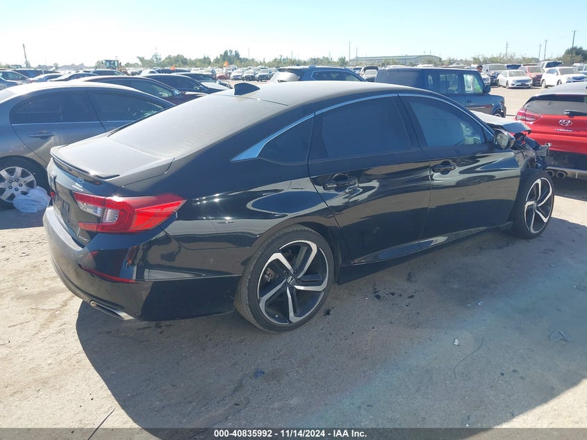 VIN 1HGCV1F32NA085805 2022 HONDA ACCORD SPORT