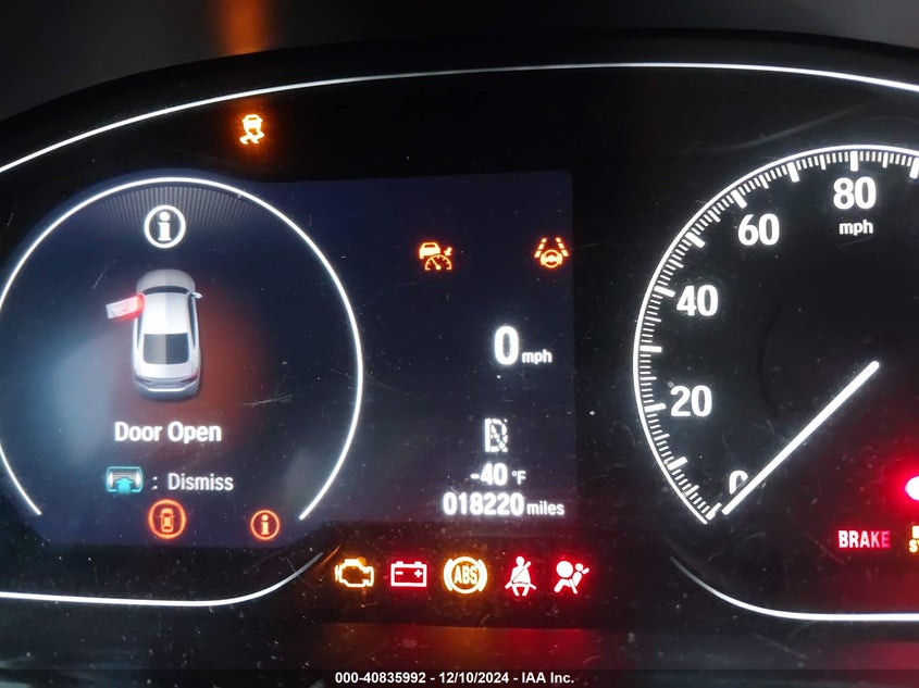 VIN 1HGCV1F32NA085805 2022 HONDA ACCORD SPORT