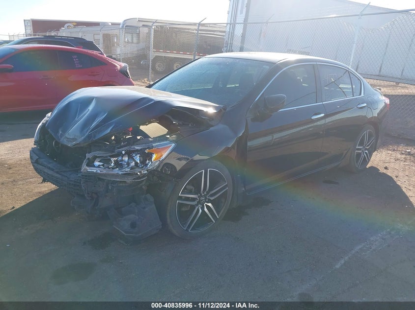 2016 HONDA ACCORD VIN: 1HGCR2F53GA220269