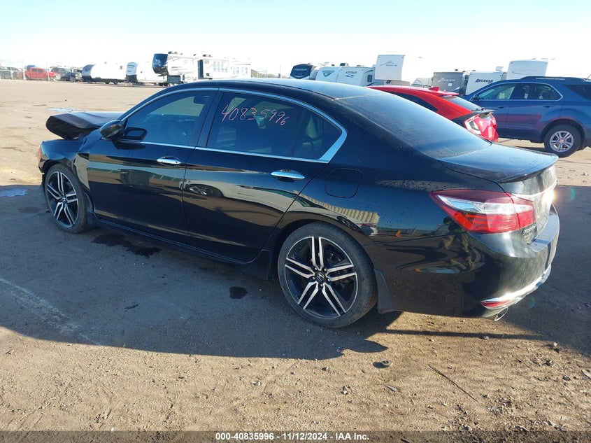 2016 HONDA ACCORD VIN: 1HGCR2F53GA220269