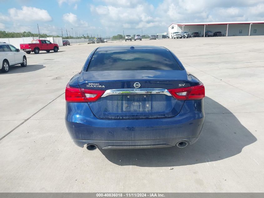 2018 Nissan Maxima Sv VIN: 1N4AA6AP7JC400160 Lot: 40836018