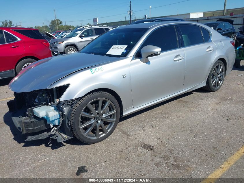 VIN JTHBE1BLXE5031255 2014 LEXUS GS 350 no.2