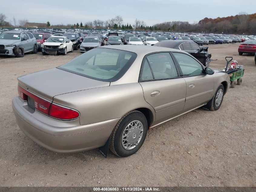 2002 Buick Century Custom VIN: 2G4WS52J621148356 Lot: 40836083