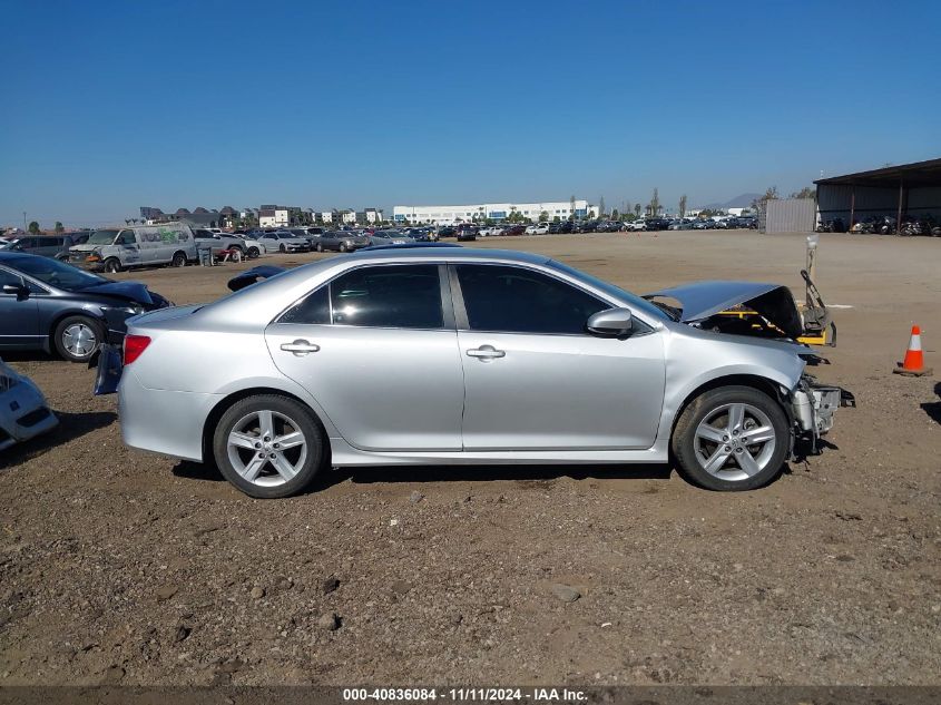 2014 Toyota Camry Se VIN: 4T1BF1FK7EU348606 Lot: 40836084