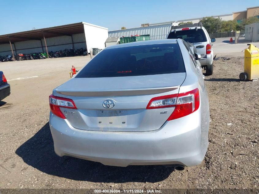 2014 Toyota Camry Se VIN: 4T1BF1FK7EU348606 Lot: 40836084