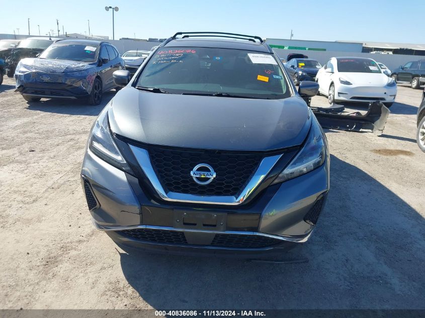 2020 Nissan Murano Sv Fwd VIN: 5N1AZ2BJ3LN113049 Lot: 40836086