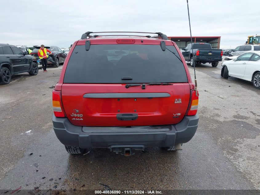 2004 Jeep Grand Cherokee Laredo VIN: 1J4GW48J84C198360 Lot: 40836090