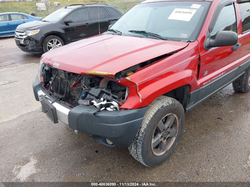 2004 Jeep Grand Cherokee Laredo VIN: 1J4GW48J84C198360 Lot: 40836090