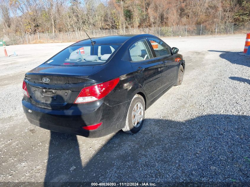 2014 Hyundai Accent Gls VIN: KMHCT4AE8EU751946 Lot: 40836093