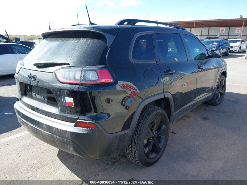 2020 Jeep Cherokee Altitude Fwd VIN: 1C4PJLLB9LD592828 Lot: 40836094